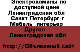 Электрокамины по доступной цене - Ленинградская обл., Санкт-Петербург г. Мебель, интерьер » Другое   . Ленинградская обл.